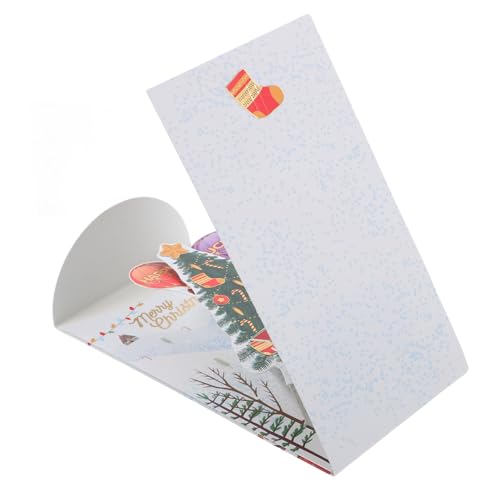Operitacx Weihnachtskarte Stilvolle Grußkarte für Weihnachten Weihnachtsbaum Design für Partys und Festliche Anlässe Geschenkidee für Familie und Freunde von Operitacx