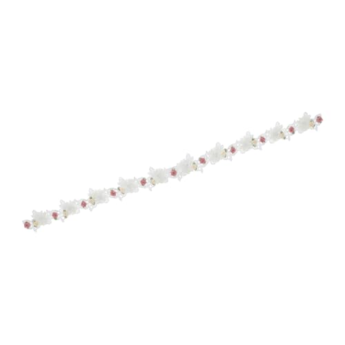 Operitacx Weißes Spitzenband mit Künstlichen Perlen für Hochzeitskleider Diy Projekte und Breit für Blumenarrangements und Bastelarbeiten Operitacx Weißes Spitzenband mit Künstlichen Perlen für Hochzeitskleider Diy Projekte und Breit für Blumenarrangements und Bastelarbeiten von Operitacx