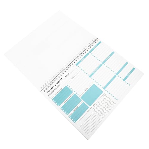 Operitacx Wochenplaner Notizblock Abreißbar mit Tages und Wochenübersicht To Do Pad für Büro Studium und Alltag Handlicher Terminplaner für Tägliche Aufgaben und Notizen von Operitacx