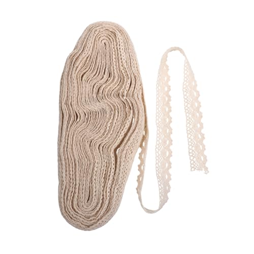 Operitacx Yards Baumwoll Spitzenband Breit Weiches Hautfreundliches Spitzenband für Diy Basteln Hochzeitsdeko Bekleidung und Kleid Verzierung Naturweiß Operitacx Yards Baumwoll Spitzenband Breit Weiches Hautfreundliches Spitzenband für Diy Basteln Hochzeitsdeko Bekleidung und Kleid Verzierung Naturweiß von Operitacx