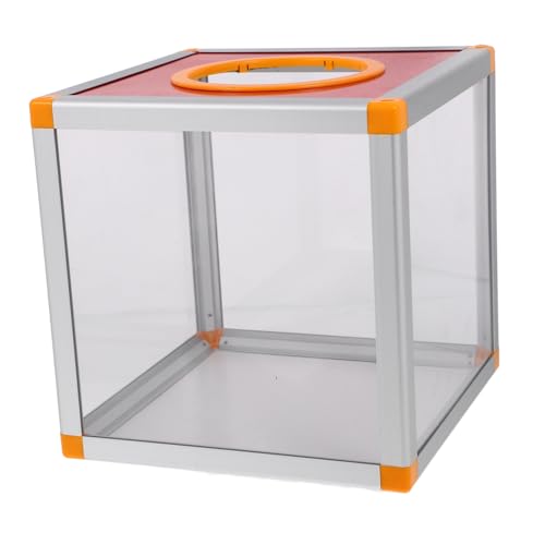Operitacx -box Gewinnspielboxen Ticketspeicherbehälter Spendenboxen Kästen Für Tombola-tickets Tombola-los-inhaber Tombola-ticketspender Spende Dose Transparent Aluminiumlegierung Operitacx -box Gewinnspielboxen Ticketspeicherbehälter Spendenboxen Kästen Für Tombola-tickets Tombola-los-inhaber Tombola-ticketspender Spende Dose Transparent Aluminiumlegierung von Operitacx