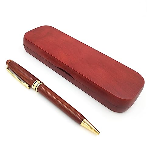Operitacx Kugelschreiber Tinte Palisander Kugelschreiber Set Holz Box Für Büro Schule Operitacx Kugelschreiber Tinte Palisander Kugelschreiber Set Holz Box Für Büro Schule von Operitacx
