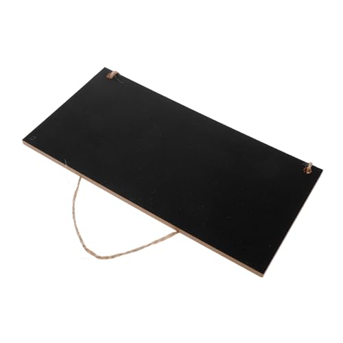 Operitacx kleiner Tafelanhänger wiederverwendbares Schild zum Aufhängen Kreidewand Trockenlöschtafel Kreidetafelwand Zeichenbrett kleine Kreidetafel hängende Schilder Holz Schwarz Operitacx kleiner Tafelanhänger wiederverwendbares Schild zum Aufhängen Kreidewand Trockenlöschtafel Kreidetafelwand Zeichenbrett kleine Kreidetafel hängende Schilder Holz Schwarz von Operitacx