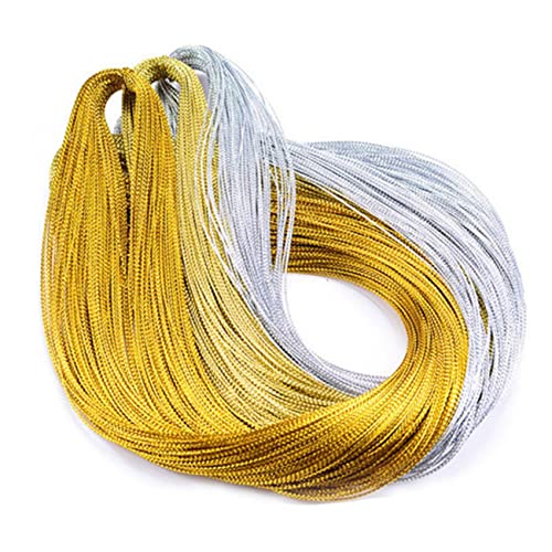 Schmuckkordel Aus Metall Elastisches Band Metallisches Kordelseil Metallseil Herstellen Perlen Glitzer Seil Metallschnur Für Schmuck Geschenkband Geschenkbänder Drahtbänder Zubehör Schmuckkordel Aus Metall Elastisches Band Metallisches Kordelseil Metallseil Herstellen Perlen Glitzer Seil Metallschnur Für Schmuck Geschenkband Geschenkbänder Drahtbänder Zubehör von Operitacx