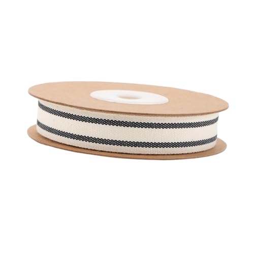 Schwarzes Ripsband Aus Baumwolle: 1,5 Cm/10 Yard, Doppelseitig Genähtes Bastelband – Valentinstags- Und Hochzeitsdekorationsrolle Zum Verpacken Von Selbstgemachten Geschenken Schwarzes Ripsband Aus Baumwolle: 1,5 Cm/10 Yard, Doppelseitig Genähtes Bastelband – Valentinstags- Und Hochzeitsdekorationsrolle Zum Verpacken Von Selbstgemachten Geschenken von Operitacx