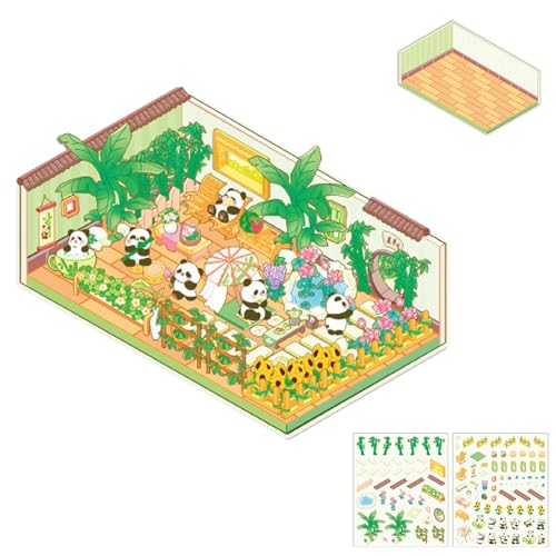 3D-Aufkleberszene, selbstklebende Szenen für Erwachsene | 3D-Cartoon-Miniatur-Szenenaufkleber, kreative Buchdekoration, Tagebuchwerkzeuge, buntes multifunktionales Spielzeug für 3D-Aufkleberszene, selbstklebende Szenen für Erwachsene | 3D-Cartoon-Miniatur-Szenenaufkleber, kreative Buchdekoration, Tagebuchwerkzeuge, buntes multifunktionales Spielzeug für von Opilroyn