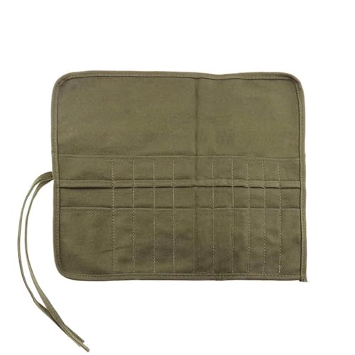 Aufrollbare Pinseltasche, Tasche aus Segeltuch, Kosmetikpinsel-Organizer, Pinseltasche | aufrollbare Tasche aus Segeltuch für Pinsel, Bleistifte im Klassenzimmer, Besteck Aufrollbare Pinseltasche, Tasche aus Segeltuch, Kosmetikpinsel-Organizer, Pinseltasche | aufrollbare Tasche aus Segeltuch für Pinsel, Bleistifte im Klassenzimmer, Besteck von Opilroyn