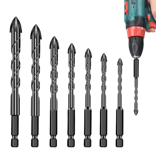 Bohrer-Bit-Set – Hochleistungs-Schraubendreher-Werkzeug, Stecknuss-Aufsätze | Schnellwechsel-Bohrer-Bits mit Anti-Rutsch-Design und stoßfester Ausführung, Präzisions-Bohrwerkzeug für Beton, Holzbearbe von Opilroyn