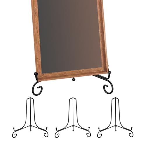Dekorativer Tablettständer, A-Teller zum Präsentieren – Set mit 4 Metall-Staffelei-Displayständern | 5-Zoll-Tischkunst, Heimdekoration, Staffelei-Dekoration Dekorativer Tablettständer, A-Teller zum Präsentieren – Set mit 4 Metall-Staffelei-Displayständern | 5-Zoll-Tischkunst, Heimdekoration, Staffelei-Dekoration von Opilroyn