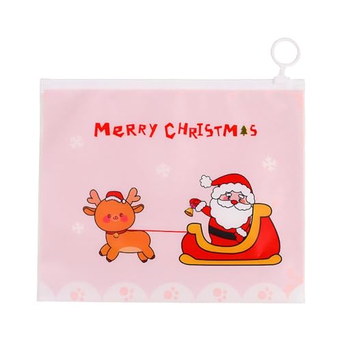 Dokumententasche mit Reißverschluss, Dokumententasche mit Reißverschluss | wasserdichte Weihnachtsdokumententasche in Cartoon-Form - festlich gestaltete Organisationstaschen für r Dokumententasche mit Reißverschluss, Dokumententasche mit Reißverschluss | wasserdichte Weihnachtsdokumententasche in Cartoon-Form - festlich gestaltete Organisationstaschen für r von Opilroyn