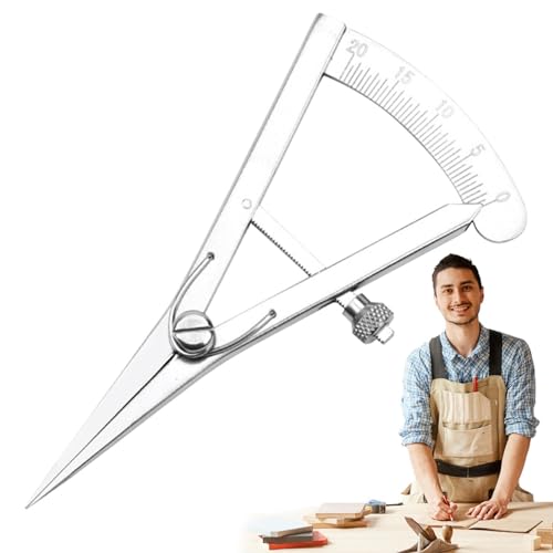 Einstellbarer Markierlehre Lederarbeit mit Flügelteiler, Präzisionsfederflügelteiler, Federflügelteiler, einstellbarer Präzisionsfederflügelteiler, Einstellwerkzeuge aus Einstellbarer Markierlehre Lederarbeit mit Flügelteiler, Präzisionsfederflügelteiler, Federflügelteiler, einstellbarer Präzisionsfederflügelteiler, Einstellwerkzeuge aus von Opilroyn