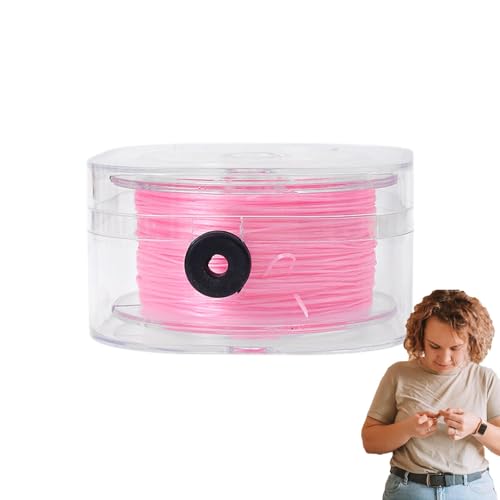 Elastisches Seil für Armbänder | Elastisches Armband | Elastisches Armband zum Herstellen von Seilen in einer Box | Bequeme Schnur für Armband | Schnur zur Schmuckherstellung | für von Opilroyn
