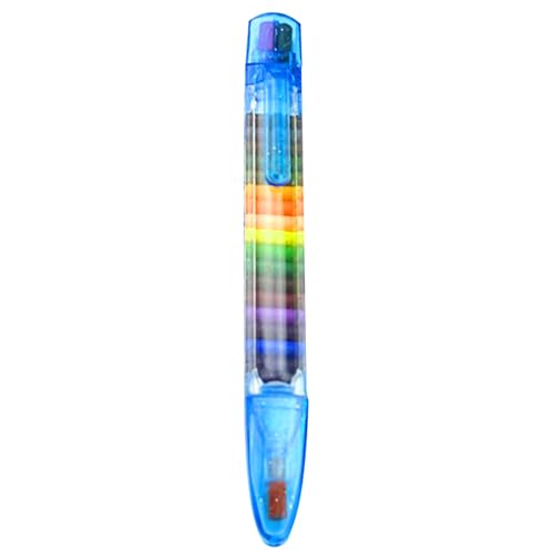 Filzstifte für Künstler – Öl-Marker-Set, 20 lebendige Farben | Marker für gemischte Techniken, Crayoni aus sicherem für Holz, Leinwand, Stoff und Schulgebrauch, austauschbare Crayone-Spitze von Opilroyn