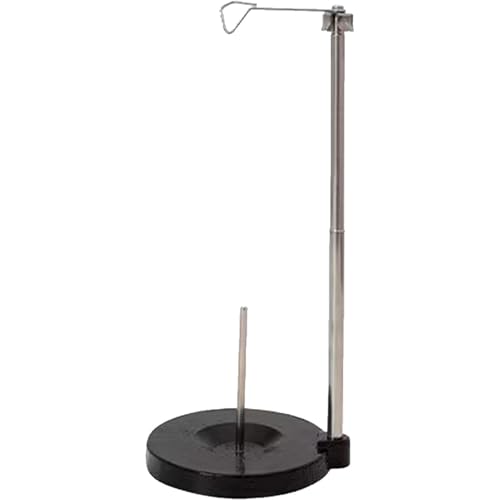 Garnspulenhalter, einzelner verstellbarer Spulenhalter, unabhängiger Garnhalter für Stickerei, Nähen oder Quilten, flüssige Lebensmittel, robuste Metallbasis, Damen, Halterung Garnspulenhalter, einzelner verstellbarer Spulenhalter, unabhängiger Garnhalter für Stickerei, Nähen oder Quilten, flüssige Lebensmittel, robuste Metallbasis, Damen, Halterung von Opilroyn