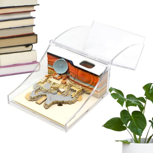 Haftnotizen | Paper Art Artsy Pads Sticky Notes | Desktop-Dekorationen, kreative Papierkunst für Eltern, Liebhaber, Kinder, Freunde, Vitrine, Schreibtisch, Schlafzimmer, Wohnzimmer Haftnotizen | Paper Art Artsy Pads Sticky Notes | Desktop-Dekorationen, kreative Papierkunst für Eltern, Liebhaber, Kinder, Freunde, Vitrine, Schreibtisch, Schlafzimmer, Wohnzimmer von Opilroyn