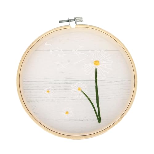 Handstickerei-Set, Stickset für Anfänger, Blumenmusterstich-Set mit Vorlagenanleitung, Nadelstich-Set Handstickerei-Set, Stickset für Anfänger, Blumenmusterstich-Set mit Vorlagenanleitung, Nadelstich-Set von Opilroyn