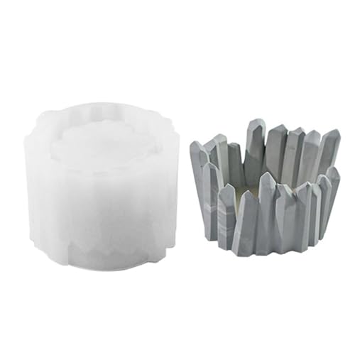 Kerzenhalter-Form – Kerzenhalter-Harzform, leicht zu lösen, Silikonform für Epoxidharz, Zementbeton, Gießformen Kerzenhalter-Form – Kerzenhalter-Harzform, leicht zu lösen, Silikonform für Epoxidharz, Zementbeton, Gießformen von Opilroyn