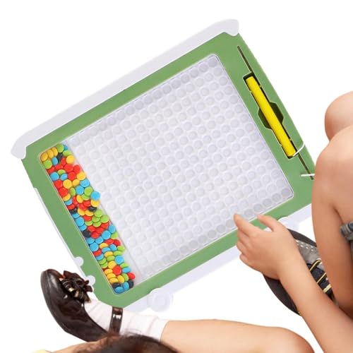 Magnetischer Punkt-Malttisch, magnetisches Schreibbrett für Kinder mit Stift | Zeichentisch für Kinder, PAD DOODLE mit spitzen Perlen Pinsel zum Schreiben von Magnetstiften für Flugzeug, Klasse Magnetischer Punkt-Malttisch, magnetisches Schreibbrett für Kinder mit Stift | Zeichentisch für Kinder, PAD DOODLE mit spitzen Perlen Pinsel zum Schreiben von Magnetstiften für Flugzeug, Klasse von Opilroyn