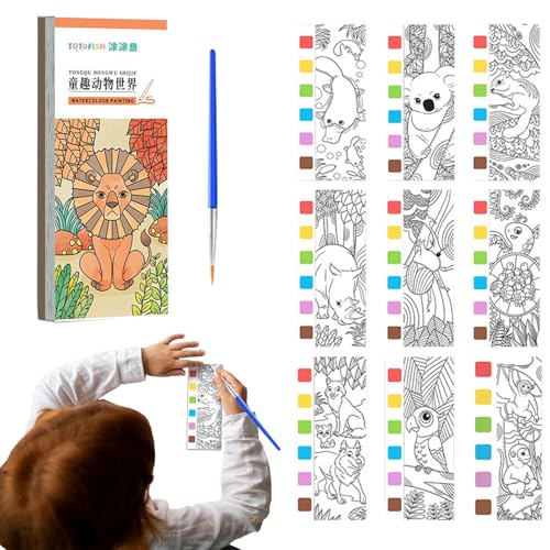 Malbuch für Malerei, Stempelkissen | Niedliche Taschen-Malbücher für Malerei | Kunst und Handwerk, Malset für Reisen, Malbuch für Kinder Malbuch für Malerei, Stempelkissen | Niedliche Taschen-Malbücher für Malerei | Kunst und Handwerk, Malset für Reisen, Malbuch für Kinder von Opilroyn