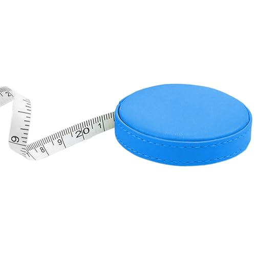 Maßband Nähen - Maßband aus Leder, weiches Maßband | Maßband Einziehbares Nähband mit wasserdichtem PU-Ledermaterial, Doppelskala Maßband P von Opilroyn