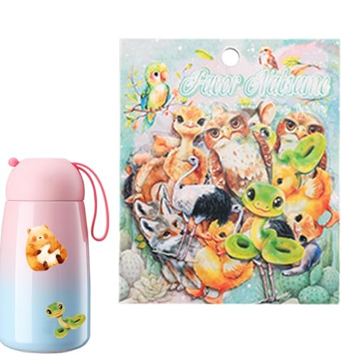 Niedliche Tieraufkleber, Tiere Aufkleber - Laptop Wasserflaschen Aufkleber - Tiere Themen Wasserflaschen-Aufkleber, Laptop Wasserflaschen-Aufkleber, Impe Aufkleber Blatt Niedliche Tieraufkleber, Tiere Aufkleber - Laptop Wasserflaschen Aufkleber - Tiere Themen Wasserflaschen-Aufkleber, Laptop Wasserflaschen-Aufkleber, Impe Aufkleber Blatt von Opilroyn