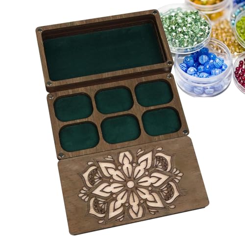 Opilroyn Bretter zur Schmuckherstellung, Aufbewahrungsbox für Stickerei, Malzubehör, Aufbewahrung mit Deckel, Magnetnadelhalter für Kunst und Handwerk Opilroyn Bretter zur Schmuckherstellung, Aufbewahrungsbox für Stickerei, Malzubehör, Aufbewahrung mit Deckel, Magnetnadelhalter für Kunst und Handwerk von Opilroyn