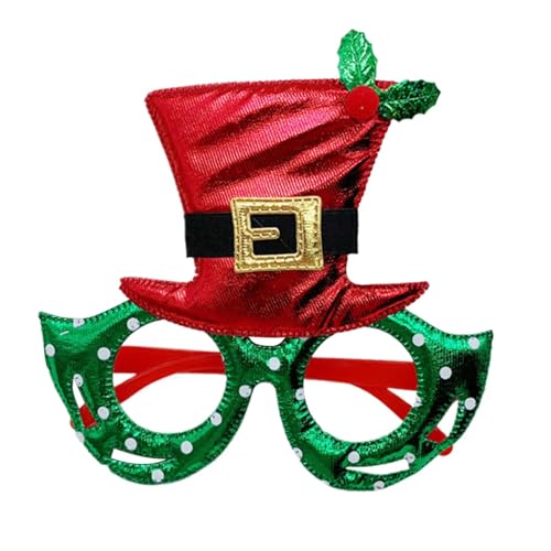 Opilroyn Brillenrahmen für Weihnachten, niedlicher Vistaprint-Rahmen, Weihnachtsparty-Brille, Design-Brillenrahmen, Weihnachtsparty-Kostüm-Zubehör Opilroyn Brillenrahmen für Weihnachten, niedlicher Vistaprint-Rahmen, Weihnachtsparty-Brille, Design-Brillenrahmen, Weihnachtsparty-Kostüm-Zubehör von Opilroyn