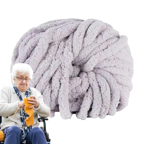 Opilroyn Chenille-Garn, weiches, grobes Häkelgarn – grobes Garn zum Stricken, Handarbeit, Nähzubehör für Schals, Pullover, Hüte Opilroyn Chenille-Garn, weiches, grobes Häkelgarn – grobes Garn zum Stricken, Handarbeit, Nähzubehör für Schals, Pullover, Hüte von Opilroyn