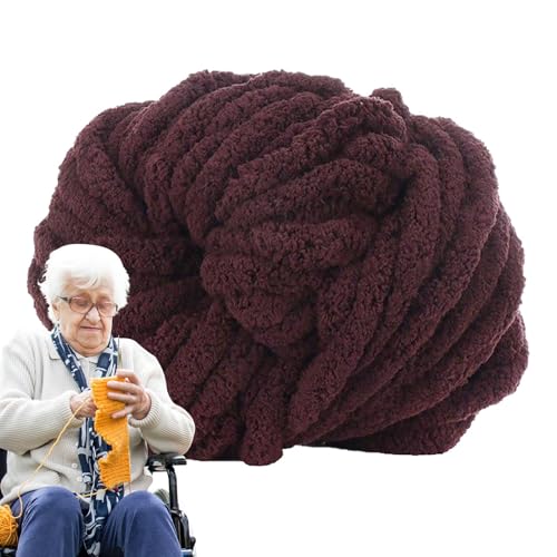 Opilroyn Chenille-Garn | Weiches Garn zum Häkeln von Decken – dickes Garn zum Stricken, grobes Garn, weiches Plüschgarn, Kunsthandwerk, Nähzubehör für Schals, Pullover, Hüte, Decke Opilroyn Chenille-Garn | Weiches Garn zum Häkeln von Decken – dickes Garn zum Stricken, grobes Garn, weiches Plüschgarn, Kunsthandwerk, Nähzubehör für Schals, Pullover, Hüte, Decke von Opilroyn