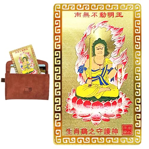 Opilroyn Chinesisches Schutzamulettpapier, Amulett-Karte – Goldmaskottchen-Schutzkarten | Tragbare festliche Dekorationen, einzigartige Kollektion für Geburtstage, Urlaub, neues Jahr Opilroyn Chinesisches Schutzamulettpapier, Amulett-Karte – Goldmaskottchen-Schutzkarten | Tragbare festliche Dekorationen, einzigartige Kollektion für Geburtstage, Urlaub, neues Jahr von Opilroyn