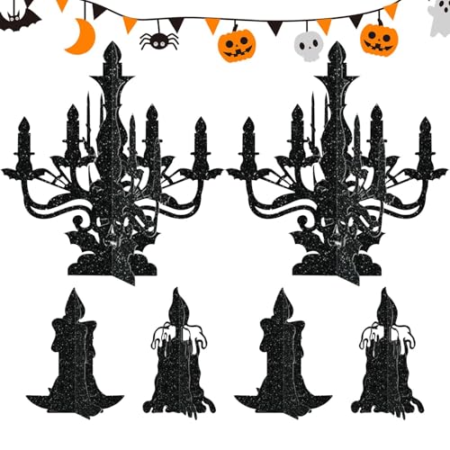 Opilroyn Halloween-Tischdekoration, Halloween-Dekorationsset, Mehrzweck-Halloween-Ornamente, Tischdekorationsset, gruselige Halloween-Dekorationen für den Innenbereich, Halloween-Dekoration Opilroyn Halloween-Tischdekoration, Halloween-Dekorationsset, Mehrzweck-Halloween-Ornamente, Tischdekorationsset, gruselige Halloween-Dekorationen für den Innenbereich, Halloween-Dekoration von Opilroyn