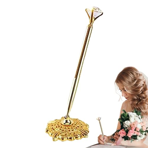 Opilroyn Hochzeit Gästebuchstift - Gold Plattiert Metal Pen, Dekoratives Gästebuch Pen | Ausgefallene Hochzeitsbrautfeiern Stifte, Süße Geschenkidee Für Hochzeit, Engagement, Valentinstag Bevorzugt G Opilroyn Hochzeit Gästebuchstift - Gold Plattiert Metal Pen, Dekoratives Gästebuch Pen | Ausgefallene Hochzeitsbrautfeiern Stifte, Süße Geschenkidee Für Hochzeit, Engagement, Valentinstag Bevorzugt G von Opilroyn