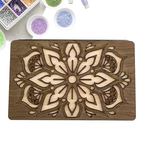 Opilroyn Organizer-Tablett aus Holz, Aufbewahrungsbox für Stickerei, Malerei, Zubehör, Aufbewahrung mit Deckel, Magnetnadelhalter für Kunst und Handwerk Opilroyn Organizer-Tablett aus Holz, Aufbewahrungsbox für Stickerei, Malerei, Zubehör, Aufbewahrung mit Deckel, Magnetnadelhalter für Kunst und Handwerk von Opilroyn