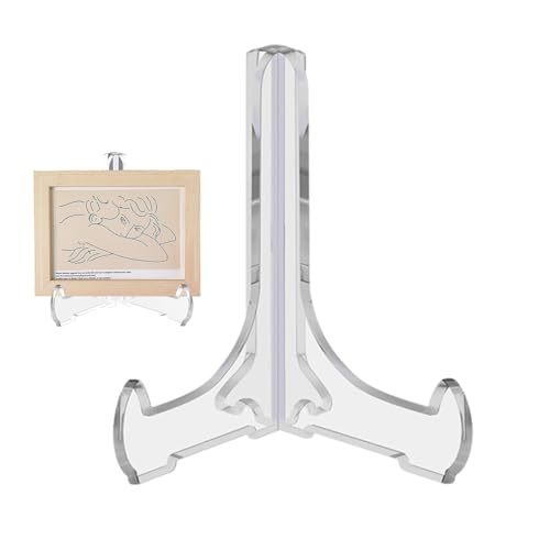 Opilroyn Tellerständer für Display | Acryl-Display-Plattenhalter | Multifunktionaler Display-Halter, Anti-Rutsch-Staffelei Ständer für Edelsteine, Medaillen, Taschenuhren Opilroyn Tellerständer für Display | Acryl-Display-Plattenhalter | Multifunktionaler Display-Halter, Anti-Rutsch-Staffelei Ständer für Edelsteine, Medaillen, Taschenuhren von Opilroyn