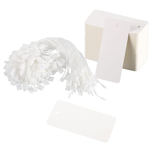 Schmuck-Tags, Kennzeichnung von Schnüretiketten - Bekleidungs-Tags Card 200x, Etiketten mit Seilen, Kleidung für Gianalien, die Waren markieren String von Opilroyn