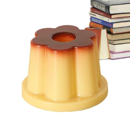 Schreibtisch-Stiftehalter, Pudding-Stiftehalter, kreatives Schreibtisch-Ornament in Pudding-Form, niedliches Gel-Loch, Stiftschlitz-Zubehör für Schüler und Lehrer Schreibtisch-Stiftehalter, Pudding-Stiftehalter, kreatives Schreibtisch-Ornament in Pudding-Form, niedliches Gel-Loch, Stiftschlitz-Zubehör für Schüler und Lehrer von Opilroyn