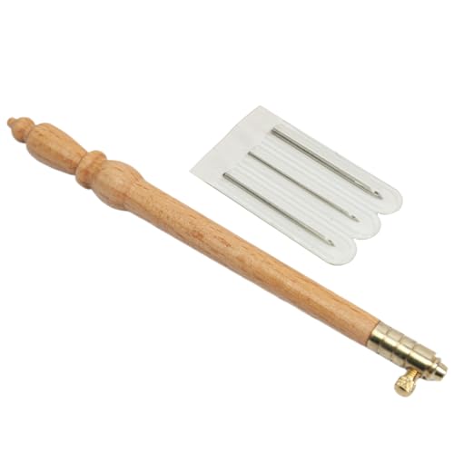 Tambour Stickset - Stickhaken aus Buchenholz mit 3 Nadeln | Professioneller Tambour Häkelhaken für Perlen, Luneville, Handwerk, Perlenstickwerkzeug für von Opilroyn