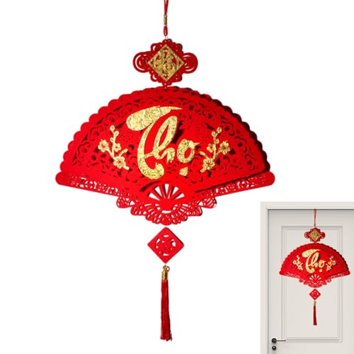 Vietnamesische Neujahrsdekoration, fächerförmige Frühlingsfest-Dekoration, Glücksfigur, kreative dekorative Ornamente für Zuhause, Firmen, Geschäfte Vietnamesische Neujahrsdekoration, fächerförmige Frühlingsfest-Dekoration, Glücksfigur, kreative dekorative Ornamente für Zuhause, Firmen, Geschäfte von Opilroyn