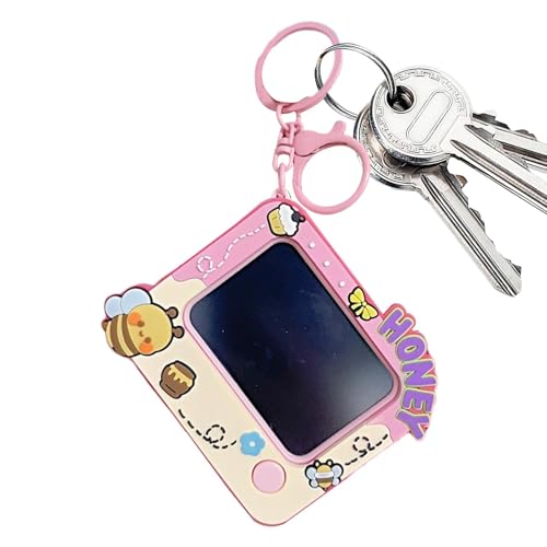 Winziger Skizzenblock – Cartoon-Zeichenblock mit Schlüsselanhänger – Kinder-Reisespiel, Rucksack, Schlüsselanhänger-Clip, löschbarer Doodle Skizze und Schreibblock zum Malen und Schreiben Winziger Skizzenblock – Cartoon-Zeichenblock mit Schlüsselanhänger – Kinder-Reisespiel, Rucksack, Schlüsselanhänger-Clip, löschbarer Doodle Skizze und Schreibblock zum Malen und Schreiben von Opilroyn