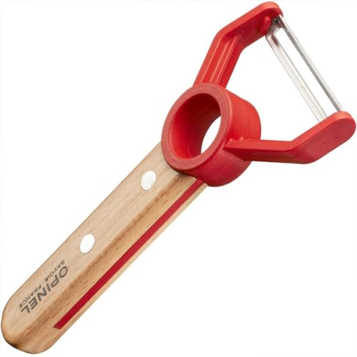 Opinel Le Petit Chef, Kinder Sparschäler, Rostfrei, Edelstahl, Buchenholz, Rot, M Opinel Le Petit Chef, Kinder Sparschäler, Rostfrei, Edelstahl, Buchenholz, Rot, M von OPINEL
