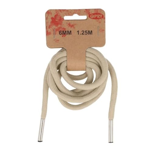 Opry 23412-886 Kordel, Cotton, 886 Beige, 6mm, 1.25m Opry 23412-886 Kordel, Cotton, 886 Beige, 6mm, 1.25m von Opry