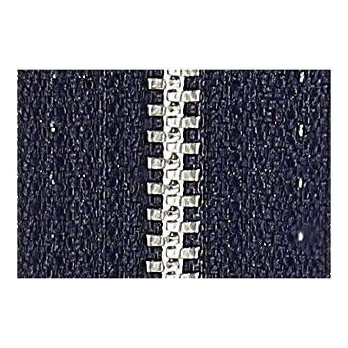 Opti M40-08-00210 Reißverschluss, 51Prozent Polyester, 49Prozent Baumwolle, 00210 Blau, 8cm von Opti