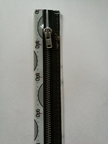 Opti M40-18-00000 Reißverschluss, 00000 Schwarz, 18cm von Opti