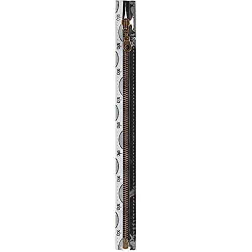 Opti MA60-30-00000 Reißverschluss, 00000 Schwarz, 30cm von Opti