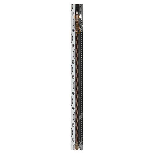 Opti MA60-55-00000 Reißverschluss, 00000 Schwarz, 55cm von Opti