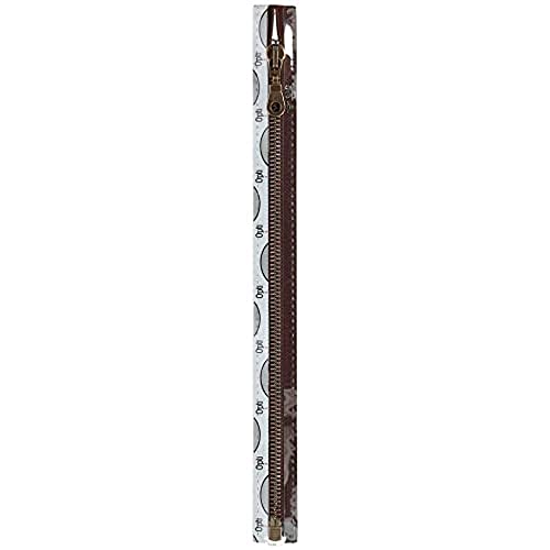 Opti MA60-60-00881 Reißverschluss, 00881 Braun, 60cm von Opti