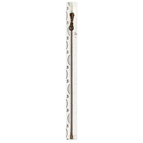 Opti MA60-75-00009 Reißverschluss, 51Prozent Polyacryl, 49Prozent Baumwolle, 00009 Weiss, 75cm Opti MA60-75-00009 Reißverschluss, 51Prozent Polyacryl, 49Prozent Baumwolle, 00009 Weiss, 75cm von Opti