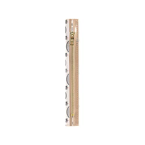 Opti MM60-18-00886 Reißverschluss, 51Prozent Polyacryl, 49Prozent Baumwolle, 00886 Braun, 18cm von Opti