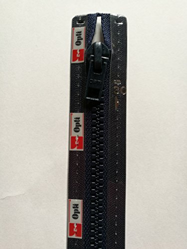 Opti P60-30-00210 Reißverschluss, 100Prozent Polyester, 00210 Blau, 30cm Opti P60-30-00210 Reißverschluss, 100Prozent Polyester, 00210 Blau, 30cm von Opti