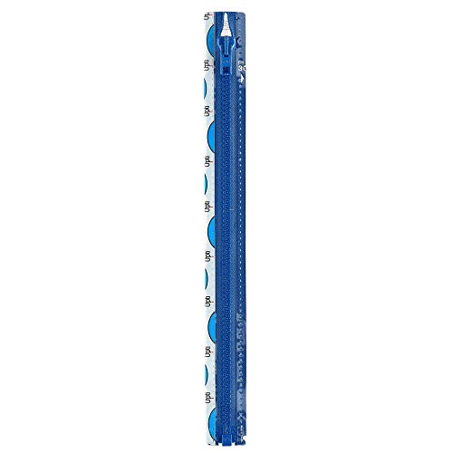 Opti P60-35-00215 Reißverschluss, 100Prozent Polyester, 00215 Blau, 35cm von Opti
